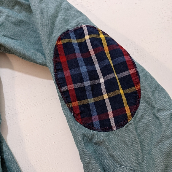 Springfield The Casual Corner Mens Button Up Shirt Size Medium Blue Custom Fit. - Picture 6 of 6